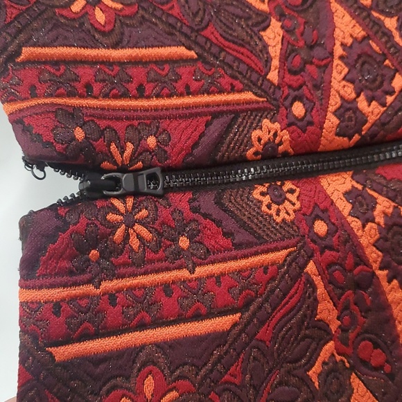 Alice+Olivia | Strapless Embroidered Mini Dress Sz 4 - Picture 7 of 13